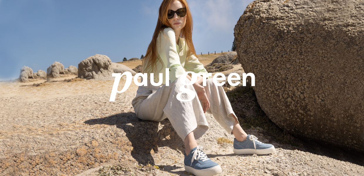 Paul Green Schuhe kombiniert mit Kleid und Strumpfhose