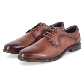 Halbschuhe DESMOND 01 - COGNAC