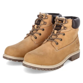 Schnürboots - golden tan