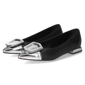 Ballerinas - nero/argento