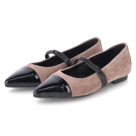 Spangenballerinas - MOUVE/NERO