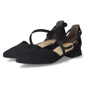 Riemchenpumps - blau