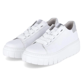 Sneaker - weiss/silber