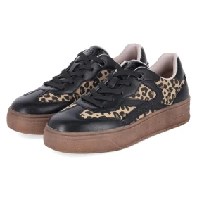 Low Sneaker - black/animal print