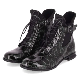 Ankle Boots - grün