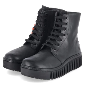 Schnürboots BRIGHTON - black