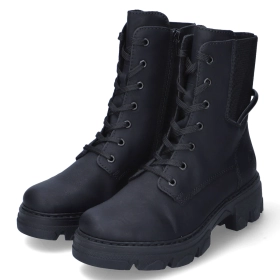 Schnürboots - schwarz