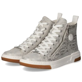 High Sneaker - fog-silver/frost-silver