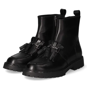Stiefeletten - BLACK LEATHER
