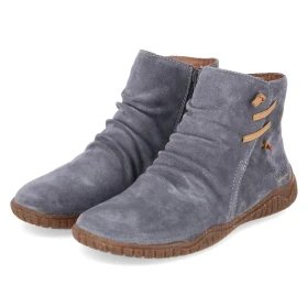 Barfuß-Stiefeletten WYNONA - ASPHALT