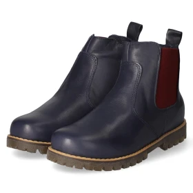Chelsea Boots - d.blau/burgund