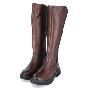 Stiefel - braun kombi