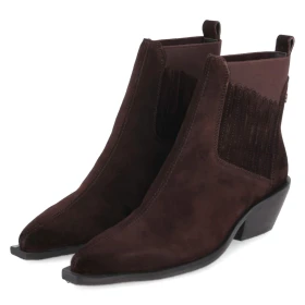 Stiefeletten THE WALK. BOOT S - DK. BROWN