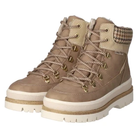 Schnürboots - beige