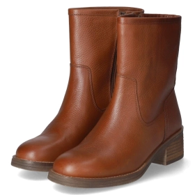 Winterstiefeletten - cognac