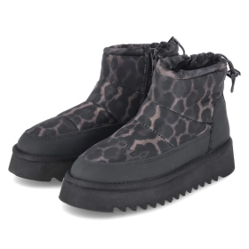 Winterboots - BLACK/LEOPARD