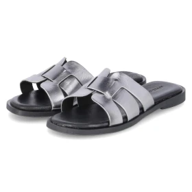 Pantoletten ALYCIA - dk silver