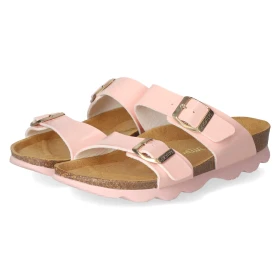 Pantoletten - rose lacquer