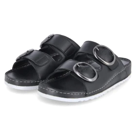 Pantoletten - schwarz