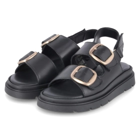 Sandalen - BLACK LEATHER