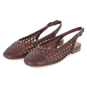 Slingballerinas VALERIE - dk brown