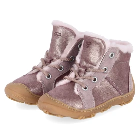 Winterstiefeletten ELIA barefoot - malve