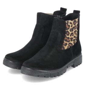 Stiefeletten RAJA - schwarz/leo