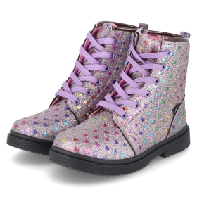 Stiefeletten ISALIE - lila/bunt