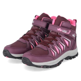 Outdoorboots SINES VS - bordeaux/pink