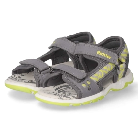Sandalen - ash/neon yellow