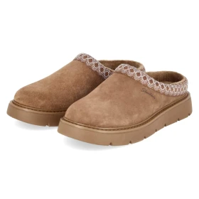Hausschuhe KEEPSAKES COZY COZY CASCADE - chestnut