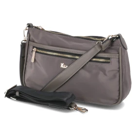 Schultertasche - dark taupe