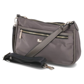 Schultertasche - dark taupe