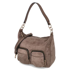 Hobo Bag MANJA - darktaupe