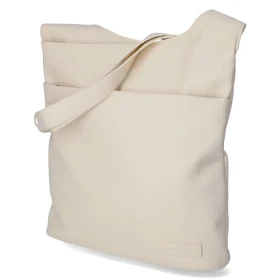 Schultertasche - beige