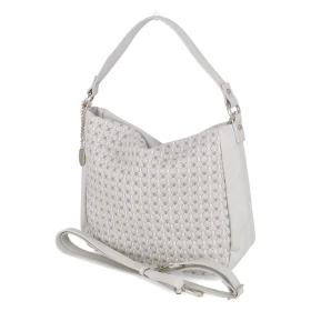 Schultertasche - beige