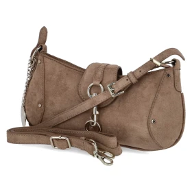 Baguette Bag MARINA SUEDE - taupe
