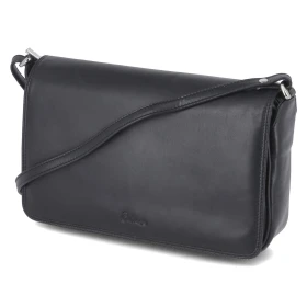 Überschlagtasche - black