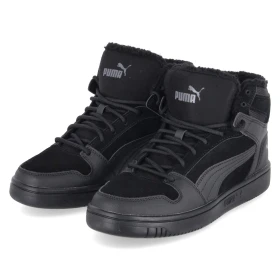High Sneaker REBOUND - Puma Black-CASTLEROCK