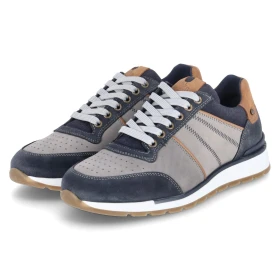 Low Sneaker - Navy/grey