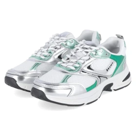 Low Sneaker - silver-green