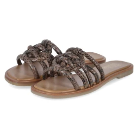 Pantoletten - brown