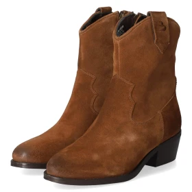Westernstiefeletten - cognac