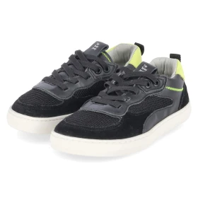Sneaker STEP - BLACK/ BLACK/ AMARELO NEON