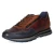 Schnürschuhe - dark blue / bordo