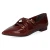 Spangenballerinas - MERLOT PATENT