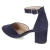 Riemchenpumps - dark blue