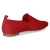 Slipper - red knitted