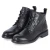 Schnüstiefeletten - black