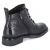 Schnüstiefeletten - black